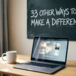 other ways to say make a difference