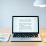 other ways to say the author states