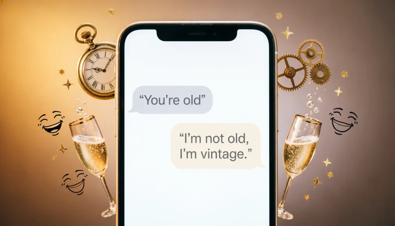 Responses to being called old