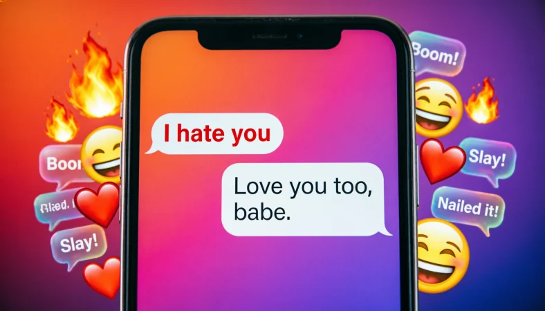 Respond to I hate you