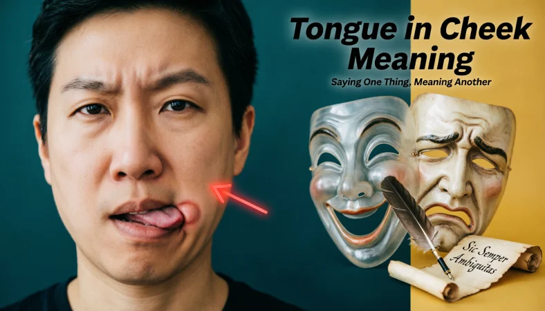 Tongue in Cheek Meaning